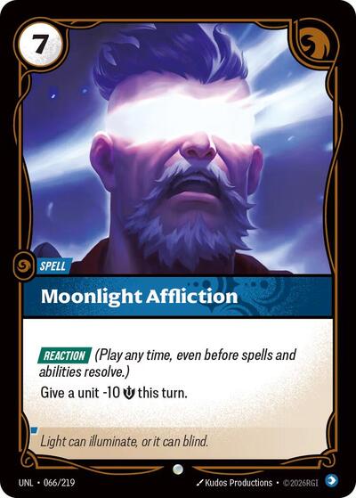 Moonlight Affliction (Common) [UNL-066-C]