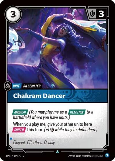 Chakram Dancer (Uncommon) [UNL-071-U]