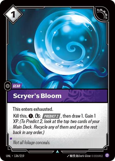 Scryer's Bloom (Uncommon) [UNL-136-U]