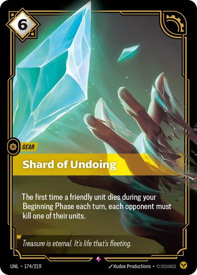 Shard of Undoing (Rare) [UNL-174-R]