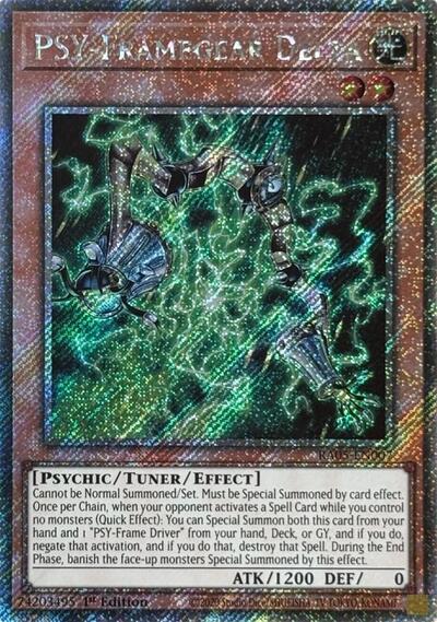 PSY-Frame Driver (Platinum Secret Rare) [RA05-EN002-PlSR]