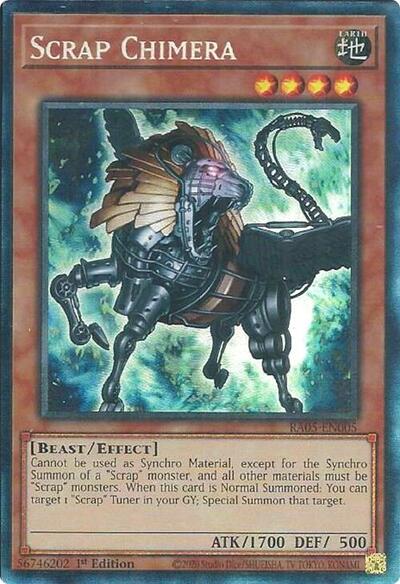 Scrap Chimera (Collector's Rare) [RA05-EN005-CR]