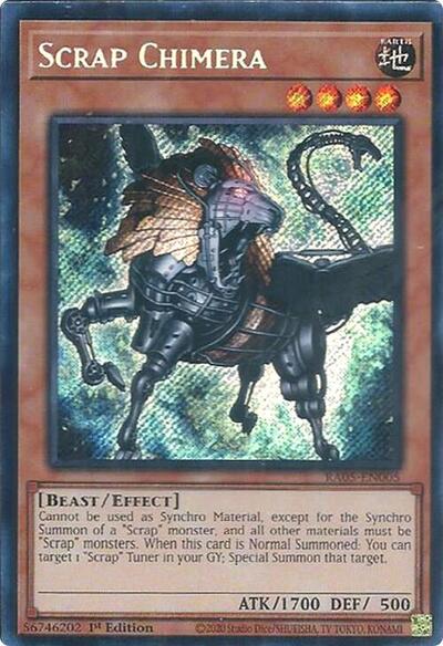 Scrap Chimera (Secret Rare) [RA05-EN005-SeR]