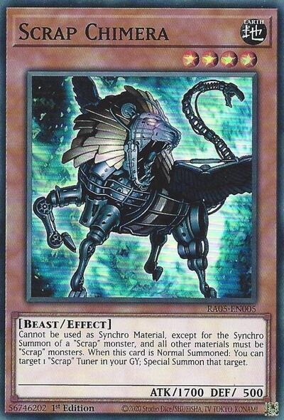 Scrap Chimera (Super Rare) [RA05-EN005-SuR]