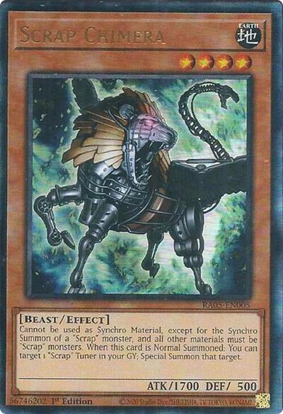 Scrap Chimera (Ultimate Rare) [RA05-EN005-UmR]