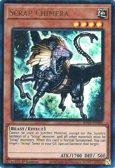 Scrap Chimera (Ultra Rare) [RA05-EN005-UR]