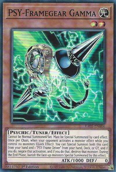 PSY-Framegear Gamma (Super Rare) [RA05-EN006-SuR]