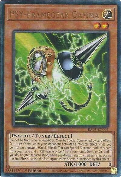 PSY-Framegear Gamma (Ultimate Rare) [RA05-EN006-UmR]
