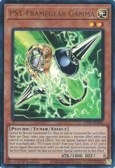 PSY-Framegear Gamma (Ultra Rare) [RA05-EN006-UR]