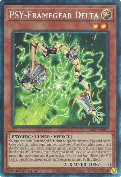 PSY-Framegear Delta (Collector's Rare) [RA05-EN007-CR]