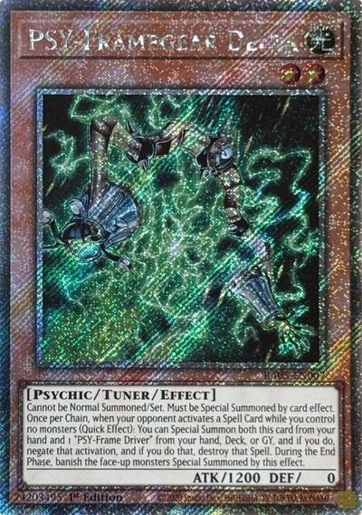 PSY-Framegear Delta (Platinum Secret Rare) [RA05-EN007-PlSR]