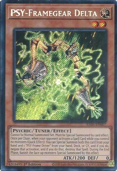 PSY-Framegear Delta (Secret Rare) [RA05-EN007-SeR]