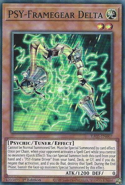 PSY-Framegear Delta (Super Rare) [RA05-EN007-SuR]