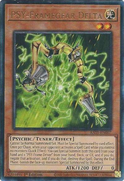 PSY-Framegear Delta (Ultimate Rare) [RA05-EN007-UmR]