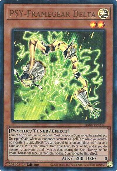 PSY-Framegear Delta (Ultra Rare) [RA05-EN007-UR]