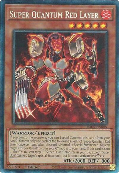 Super Quantum Red Layer (Collector's Rare) [RA05-EN008-CR]