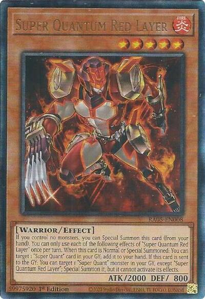 Super Quantum Red Layer (Ultimate Rare) [RA05-EN008-UmR]