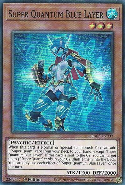 Super Quantum Blue Layer (Super Rare) [RA05-EN009-SuR]