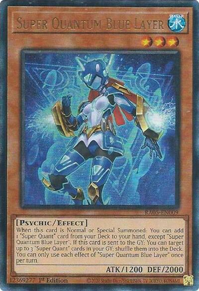 Super Quantum Blue Layer (Ultimate Rare) [RA05-EN009-UmR]