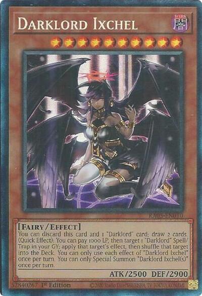 Darklord Ixchel (Collector's Rare) [RA05-EN010-CR]