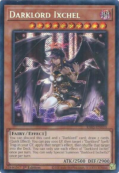 Darklord Ixchel (Secret Rare) [RA05-EN010-SeR]