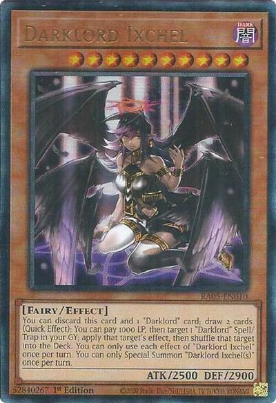 Darklord Ixchel (Ultimate Rare) [RA05-EN010-UmR]