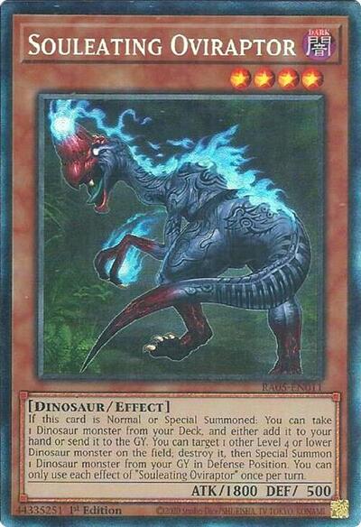 Souleating Oviraptor (Collector's Rare) [RA05-EN011-CR]