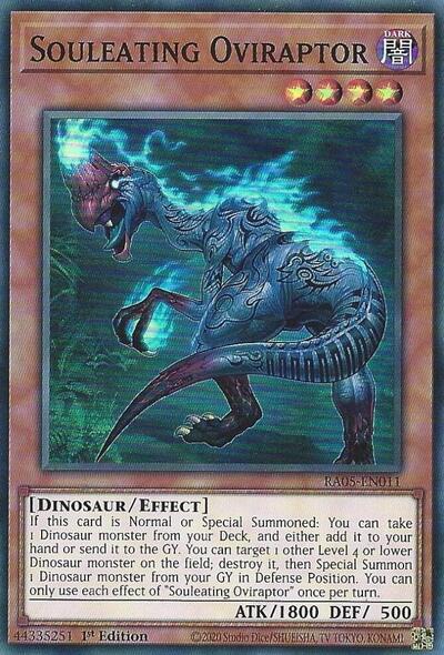 Souleating Oviraptor (Super Rare) [RA05-EN011-SuR]