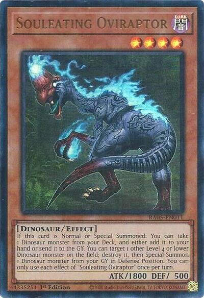 Souleating Oviraptor (Ultra Rare) [RA05-EN011-UR]