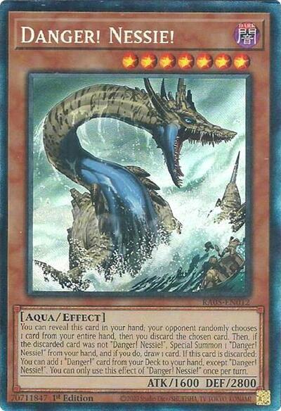 Danger! Nessie! (Collector's Rare) [RA05-EN012-CR]