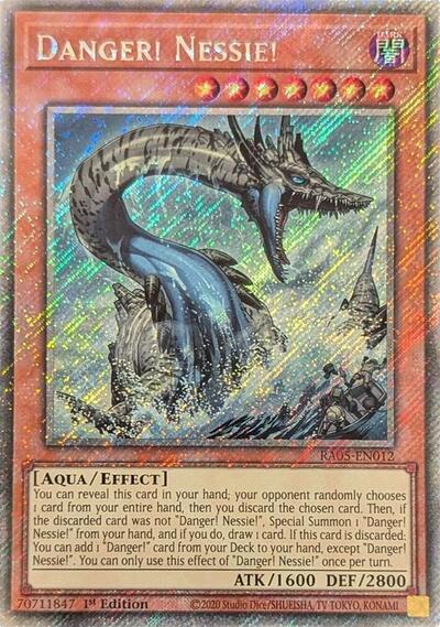 Danger! Nessie! (Platinum Secret Rare) [RA05-EN012-PlSR]