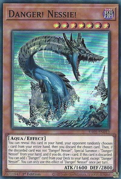Danger! Nessie! (Super Rare) [RA05-EN012-SuR]