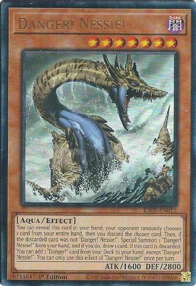 Danger! Nessie! (Ultimate Rare) [RA05-EN012-UmR]