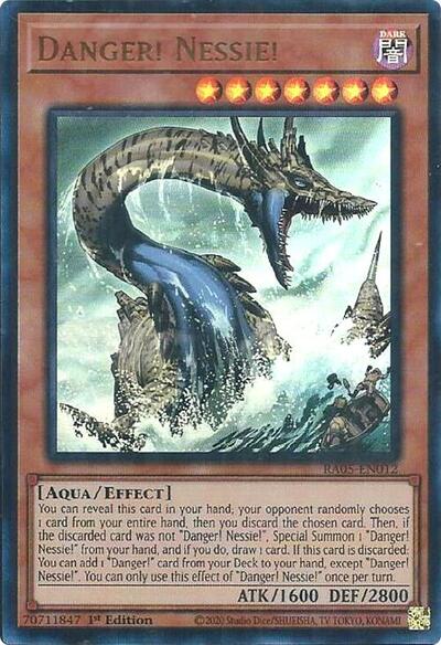 Danger! Nessie! (Ultra Rare) [RA05-EN012-UR]