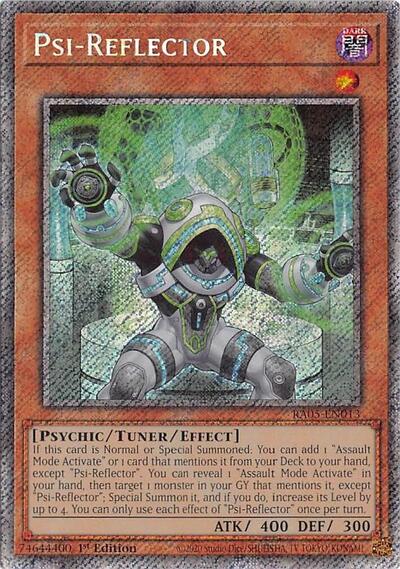 Psi-Reflector (Platinum Secret Rare) [RA05-EN013-PlSR]