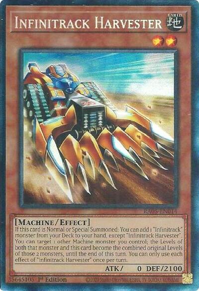Infinitrack Harvester (Collector's Rare) [RA05-EN014-CR]