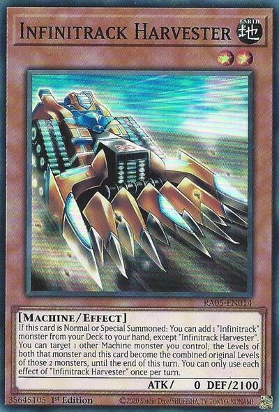 Infinitrack Harvester (Super Rare) [RA05-EN014-SuR]