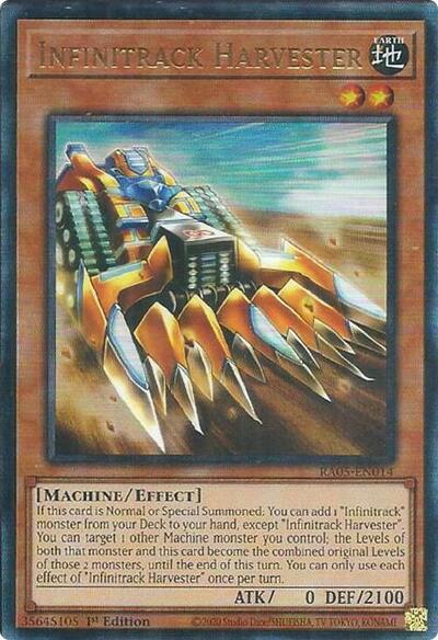 Infinitrack Harvester (Ultimate Rare) [RA05-EN014-UmR]