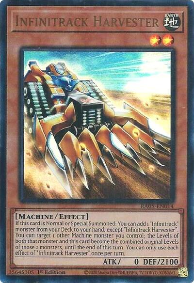 Infinitrack Harvester (Ultra Rare) [RA05-EN014-UR]