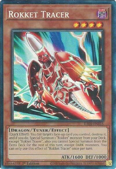 Rokket Tracer (Collector's Rare) [RA05-EN015-CR]