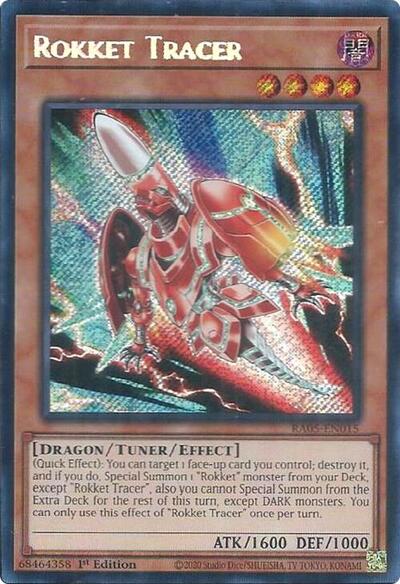 Rokket Tracer (Secret Rare) [RA05-EN015-SeR]
