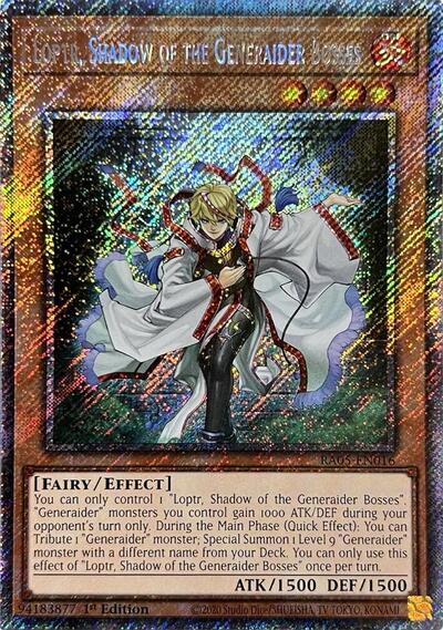 Loptr, Shadow of the Generaider Bosses (Platinum Secret Rare) [RA05-EN016-PlSR]