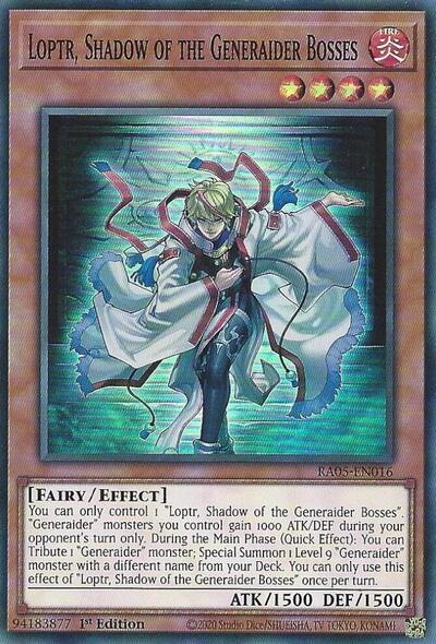 Loptr, Shadow of the Generaider Bosses (Super Rare) [RA05-EN016-SuR]