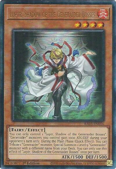 Loptr, Shadow of the Generaider Bosses (Ultimate Rare) [RA05-EN016-UmR]