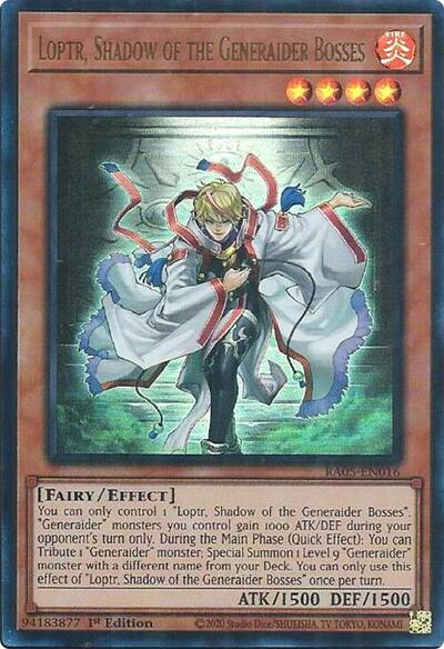 Loptr, Shadow of the Generaider Bosses (Ultra Rare) [RA05-EN016-UR]