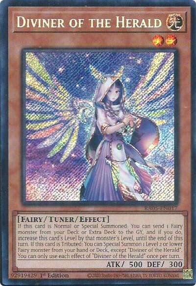 Diviner of the Herald (Secret Rare) [RA05-EN017-SeR]