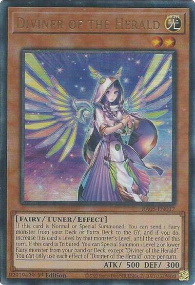 Diviner of the Herald (Ultimate Rare) [RA05-EN017-UmR]