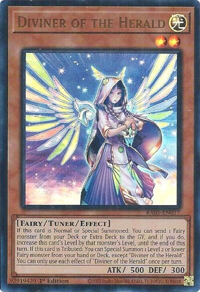 Diviner of the Herald (Ultra Rare) [RA05-EN017-UR]