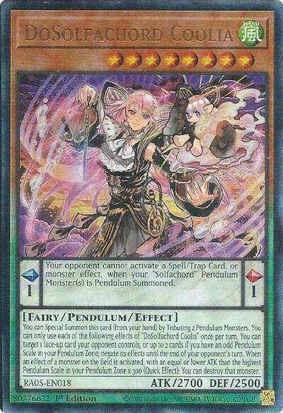 DoSolfachord Coolia (Ultimate Rare) [RA05-EN018-UmR]