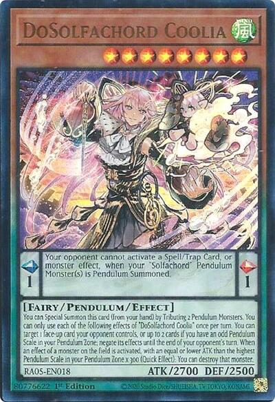 DoSolfachord Coolia (Ultra Rare) [RA05-EN018-UR]